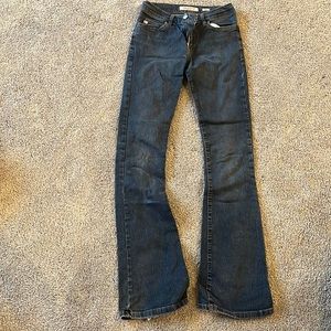 Miss Sixty bootcut jeans.  Size 25